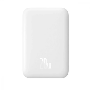 Повербанк Baseus Magnetic Mini 10 000 mAh 20W (white) з підтримкою бепровідної зарядки