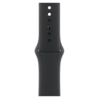 Apple Watch Series 10 GPS 42mm Jet Black Aluminium Case with Black Sport Band – M/L (MWWF3)