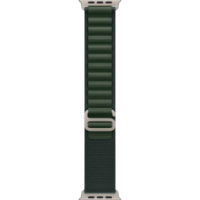 Apple Watch Ultra 2 49mm Natural Titanium Case with Dark Green Alpine Loop (Small) 2024 (MYT33/ MXMU3)