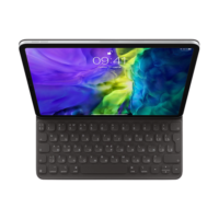 Клавіатура Smart Keyboard Folio for iPad Pro 11-inch (3rd generation)/ iPad Air (4th generation) Black (MXNK2)