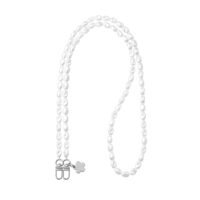 Ремінець Aiva Baroque Pearl Strap Silver
