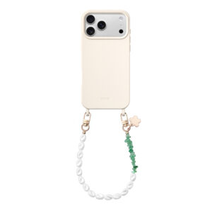 Aiva White Chalk – Jade Glow Chain Set for iPhone 17 Air
