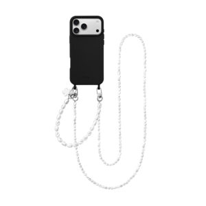Комплект aiva Black Emily – Baroque Pearl Strap Silver