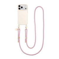 Aiva White Chalk – Blush Dream Gold Strap Set for iPhone 17 Air