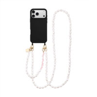 Комплект aiva Black Rose Quartz – Baroque Pearl Strap Gold