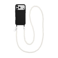 Комплект aiva Black – Classic Round Pearl Chain Silver