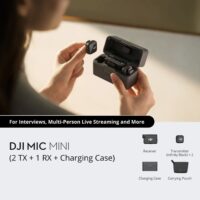 Мікрофон DJI Mic Mini (2 TX + 1 RX + Charging Case)