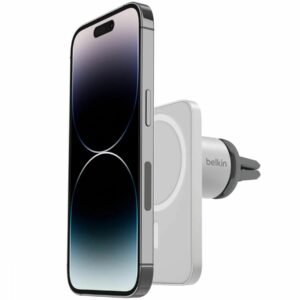 Магнітний автомобільний тримач Belkin Car Vent Mount PRO with MagSafe (White)