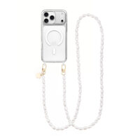 Комплект aiva Clear with MagSafe – Baroque Pearl Strap Gold