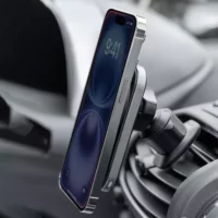 Магнітний автомобільний тримач Proove Square Magnetic Pro з бездротовою зарядкою MagSafe 15W