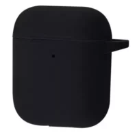 Чохли з карабіном для AirPods 1/2 (black)