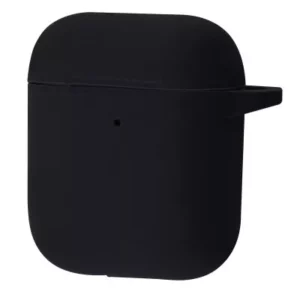 Чохли з карабіном для AirPods 1/2 (black)