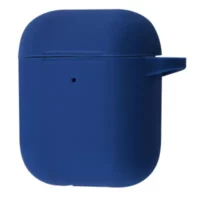 Чохли з карабіном для AirPods 1/2 (blue cobalt)