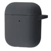 Чохли з карабіном для AirPods 1/2 (dark gray)