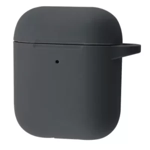 Чохли з карабіном для AirPods 1/2 (dark gray)