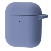Чохли з карабіном для AirPods 1/2 (lavender gray)