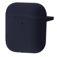 Чохли з карабіном для AirPods 1/2 (midnight blue)