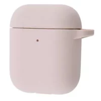Чохли з карабіном для AirPods 1/2 (pink sand)