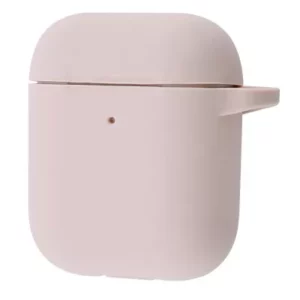 Чохли з карабіном для AirPods 1/2 (pink sand)