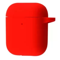 Чохли з карабіном для AirPods 1/2 (red)
