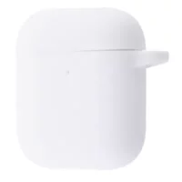 Чохли з карабіном для AirPods 1/2 (white)