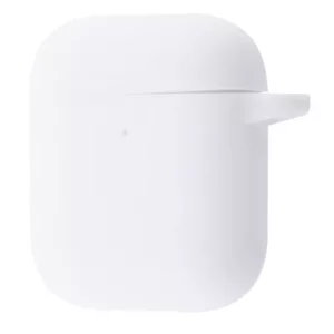 Чохли з карабіном для AirPods 1/2 (white)